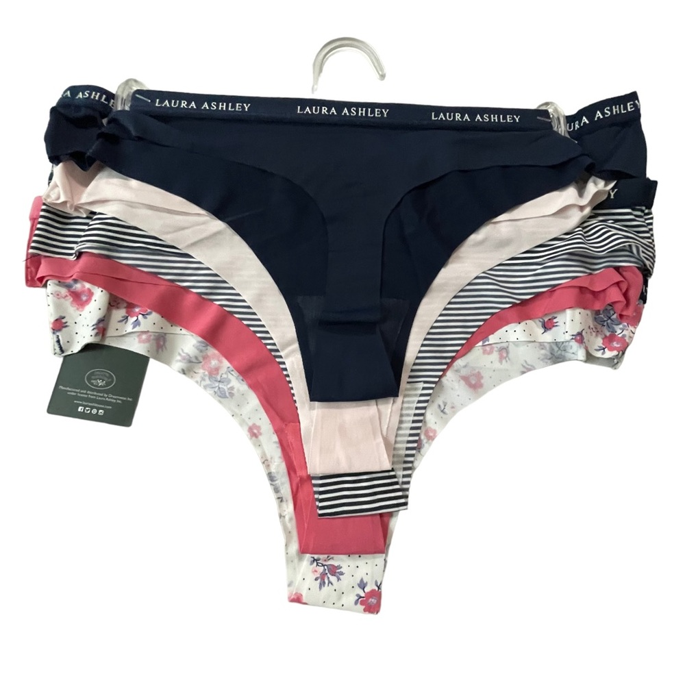 Laura Ashley 5 pack No-show panties Size Large - Picture 11 of 15